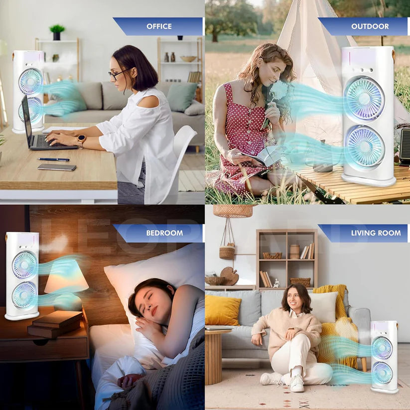 3-in-1 Mini Air Cooler – Portable Cooling Anywhere