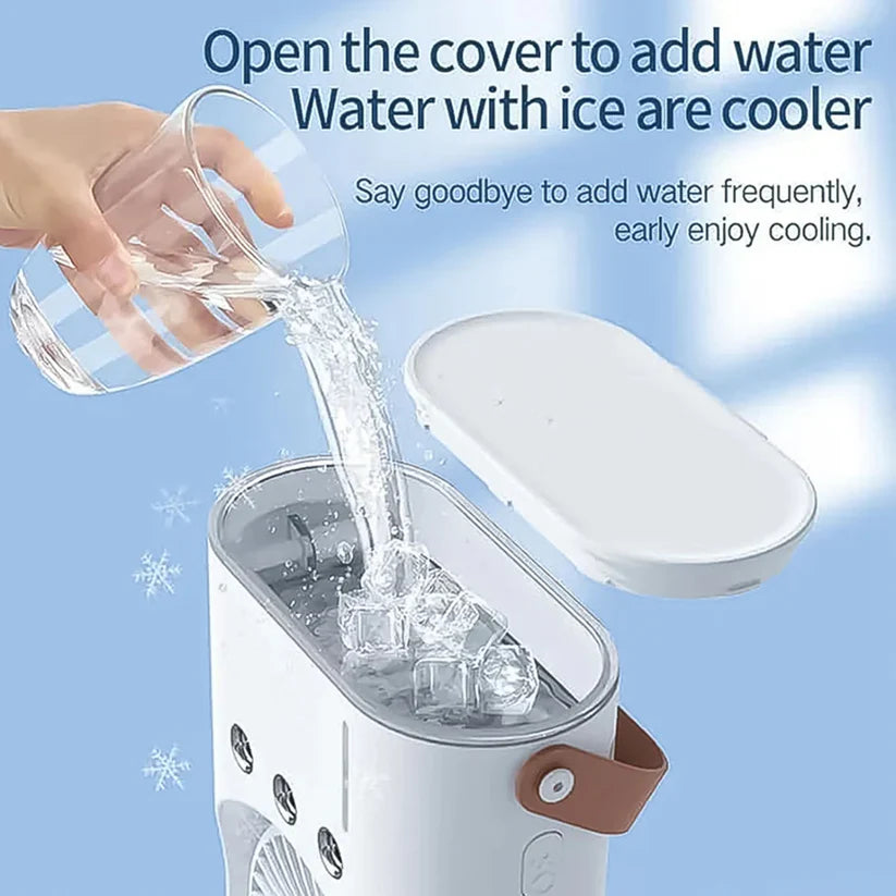 3-in-1 Mini Air Cooler – Portable Cooling Anywhere