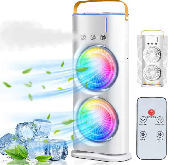 3-in-1 Mini Air Cooler – Portable Cooling Anywhere