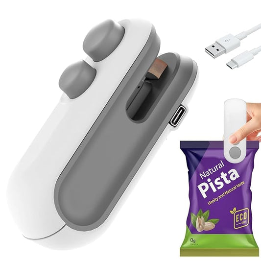 Mini Handheld Sealing Machine – Portable Heat Sealer for Food & Snacks